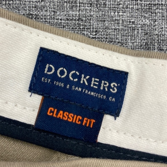 NWT Dockers classic stretch for performance easy khaki pants men’s 36 x 30 - Picture 6 of 11